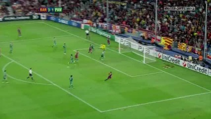 Барселона 4:1 Панатинайкос / гол на Педро Родригес / 