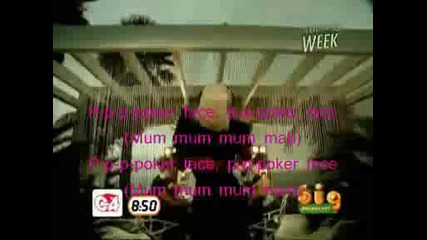 Lady Gaga - poker face {text}