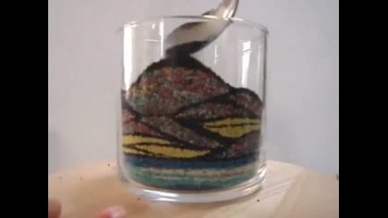 Страхотно изкуство с пясък