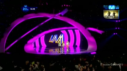 (hd) Glam - Party (xxo) ~ M Countdown (09.08.2012)