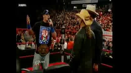 Wwe 20.01.09 John Cena & Jbl [подписване На Договор]