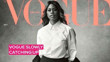 Laverne Cox is the first trans woman on British Vogue’s cover