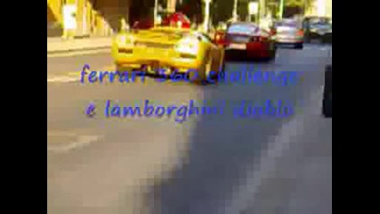 Гонка на ferrari 360 И lamborghini diablo