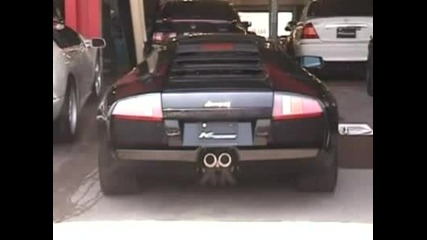 Lamborghini Murcielago Custom Exhaust Amazing Sound !