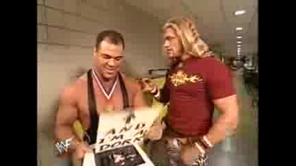 Kurt Angle & Edge funny segment