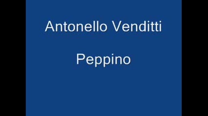 Antonello Venditti - Peppino 