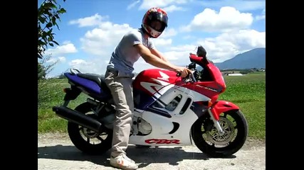 1st Burnout Cbr 600f 