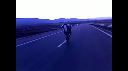 Mbk Stunt wheelie