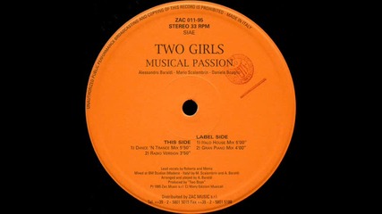 Two Girls - Musical Passion (italo House Mix)