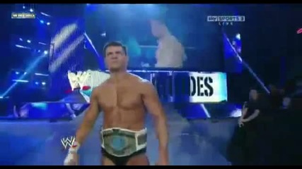Cody Rhodes New Theme Song - Wwe Raw 11 14 11 Smoke and Mirrors (v2) Downstait - 2011 (dashing)