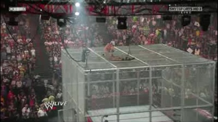 Wwe Raw - John Cena vs Randy Orton - Hell in a Cell.