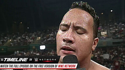 The Rock sounds off on the WWE Universe: WWE Timeline sneak peek