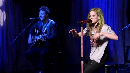 Акустична версия! Avril Lavigne - What The Hell ( 2011 )