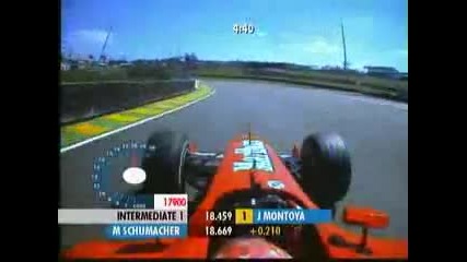 Michael Schumacher - Brasil 2002 (onboard) 