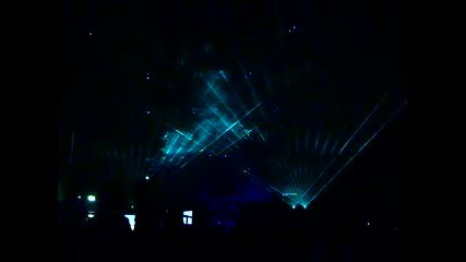 Laser Show At O2 Oxygen Dance Party