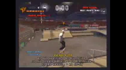 Tony Hawk Underground mega combo