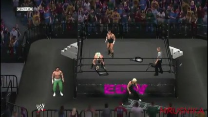 W W E '12 - Rob Van Dam Vs Sabu Vs Sadman Vs Taz In Ecw Extreme Rules Fatal 4 Way Match
