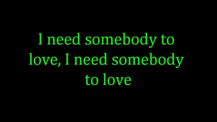 Somebody to love - Justin Bieber + Lyrics 