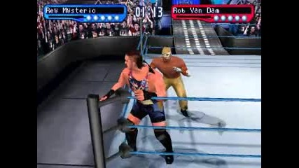 Rvd Vs rey mysterio smackdown for ps1 my gameplay