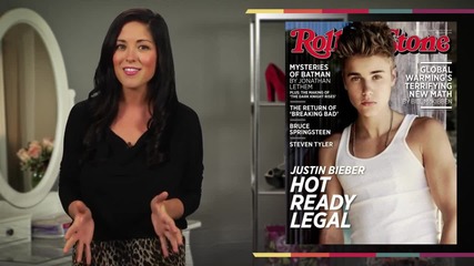 Justin Bieber Sexy on the Cover of Rolling Stone!