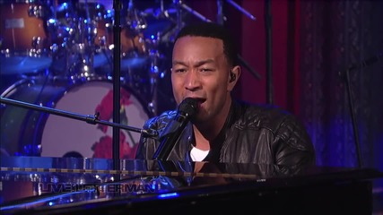 John Legend - P. D. A. ( We Just Don't Care ) ( Live on Letterman )