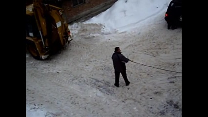 Снегопочистване в Батак