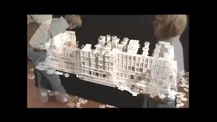 Изграждане на Конгреса в Сащ с 22,  000 карти