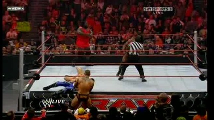 Orton & Legacy vs Kofi, Evan & Mark Henry | Raw 21/12/09 |
