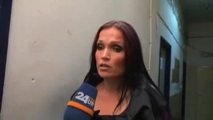 Tarja Turunen Entrevista Zagreb, Croatia 6.10.09 