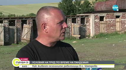 Как живеят сезонните работници в с. Шатрово