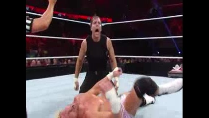 Dolph Ziggler побеждава чрез туш Dean Ambrose - Wwe Първична сила 16.9.2013г.