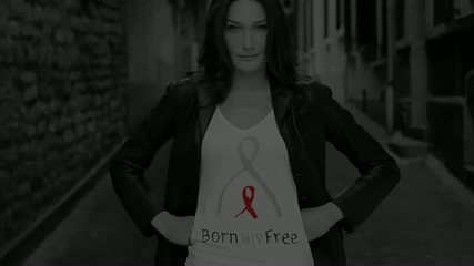 Carla Bruni - Sarkozy et la campagne Born Hiv Free - Petition 