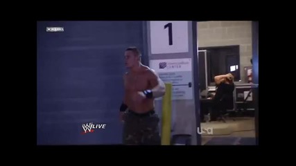 Kane Attacks John Cena Zack Ryder (hq)