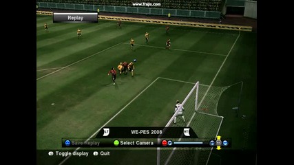 Pes 2010 - Гол с гърди на Become a Legend :) 