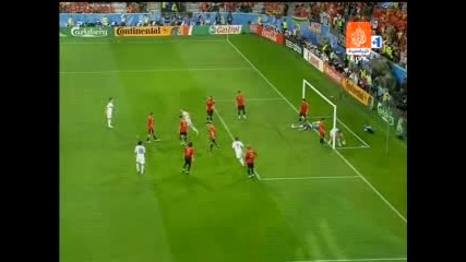 10.06 Испания - Русия 4:1 Роман Павлюченко гол