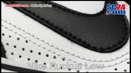 Кецове Nike Ruckus Low (black & white) *hq* 