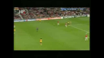 Anderson Run Vs Arsenal
