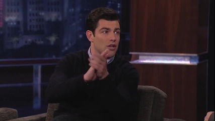 Max Greenfield on Jimmy Kimmel Live Part 1