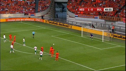 Холандия - България 1:2 ( Гол на Ивелин Попов ) 26.05.2012