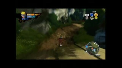 Naruto Rise of a Ninja - Kakashi Test [1/2]
