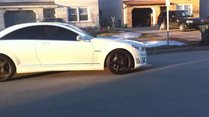 Mercedes Cl63 Burnout