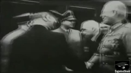 Адолф Хитлер ,франц Папен и Йоахим Рибентроп връщат на България ю. Добруджа среща с Цар Борис 3