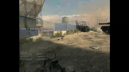 M.o.a.b на картата Dome w/slendereye (mw3 Gameplay)