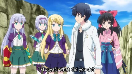 Isekai wa Smartphone to Tomo ni S02 E01 (eng sub)