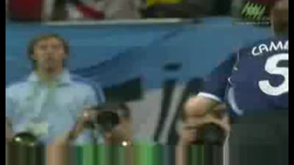 Гол на Камбиасо срещу Сърбия (сп 2006)