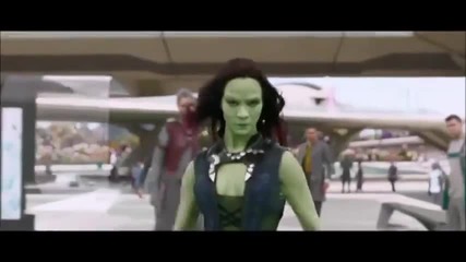 Актрисата Зои Салдана е дивата Гамора във филма Пазители на Галактиката (2014)