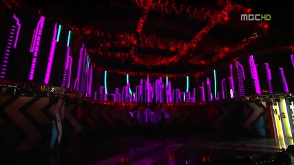 (hd) Beast - Beautiful Night ~ Music Core (18.08.2012)
