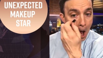 This news anchor is an accidental beauty star