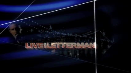 The Killers - Miss Atomic Bomb (live On Letterman)