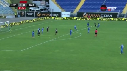 Левски - Хайдук 0:0 /първо полувреме/